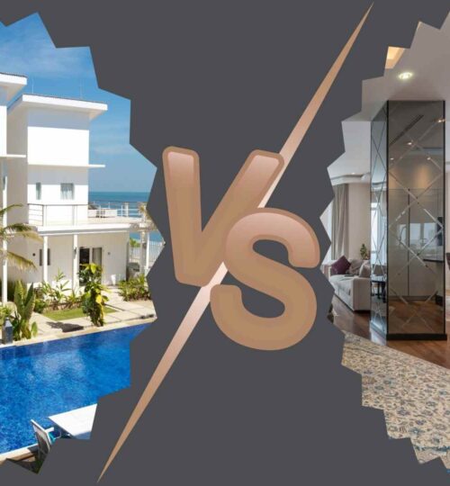 Luxury apartment vs villa investment Mumbai
